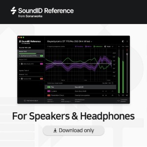 [Sonarworks] SoundID Reference for Speakers &amp; Headphones / 다운로드버전 / 전자배송
