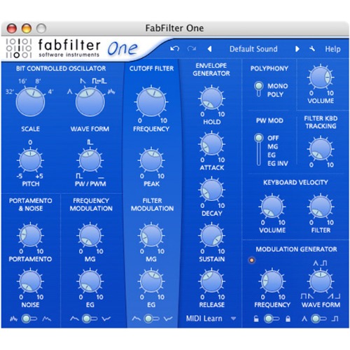 [FabFilter] One / 전자배송