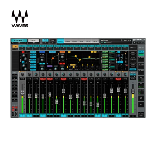 [Waves] eMotion LV1 Live Mixer – 32 Stereo Channels / 전자배송